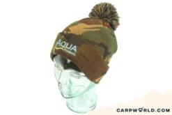 Aqua Camo Bobble Hat