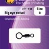 Ashima Big Eye Swivel Size 8 10 Pcs -Korda Sportvissen Winkel ashima ashima big eye swivel size 8 10 pcs