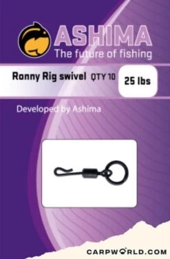 Ashima Ronny Rig Swivel 25 Lbs 10 Pcs