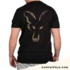 Fox Black Large Print T-Shirt -Korda Sportvissen Winkel fox fox black large print t shirt