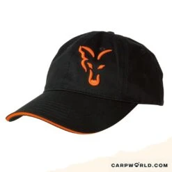 Fox Black/Orange Baseball Cap