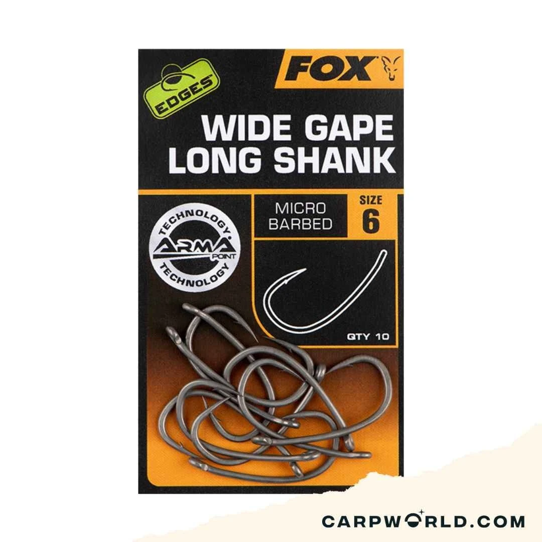 Fox Edges Armapoint Super Wide Gape Long Shank 3 Fox Edges Armapoint Super Wide Gape Long Shank