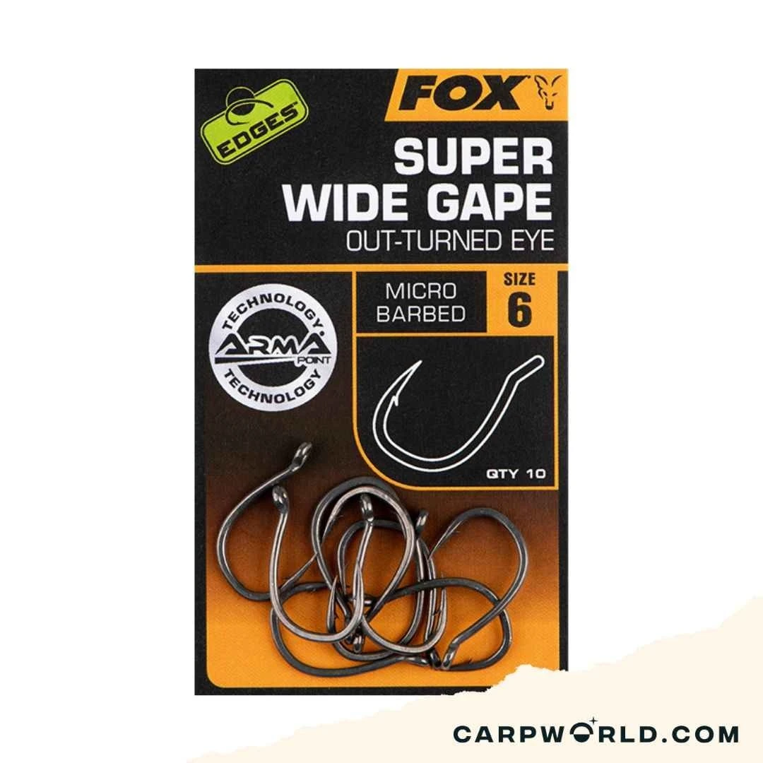Fox Edges Armapoint Super Wide Gape (Outturned Eye) 3 Fox Edges Armapoint Super Wide Gape (Outturned Eye)