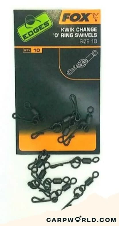 Fox Edges Kwick Change O Ring Swivels 3 Fox Edges Kwick Change O Ring Swivels