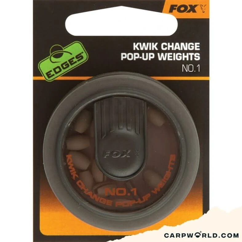 Fox Edges Kwik Change Pop-up Weights 3 Fox Edges Kwik Change Pop-up Weights
