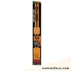 Fox Edges Wide Gape Rig Camotex Semi Stiff