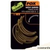 Fox Edges Withy Curve Adaptor Hook Sizes 6+ Trans Khaki X 10