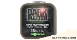 Korda Dark Matter Tungsten Coated Braid Green