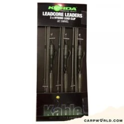 Korda Leadcore Leader Hybrid Lead Clip QC Swivel