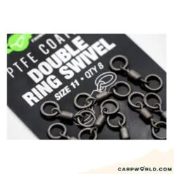 Korda PTFE Double Ring Swivel Size 11 (8pcs)