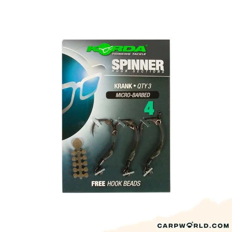Korda Spinner Hook Sections Krank 3 Korda Spinner Hook Sections Krank