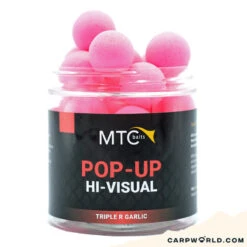 MTC Baits Triple R Garlic Pop-Up Hi-Visual