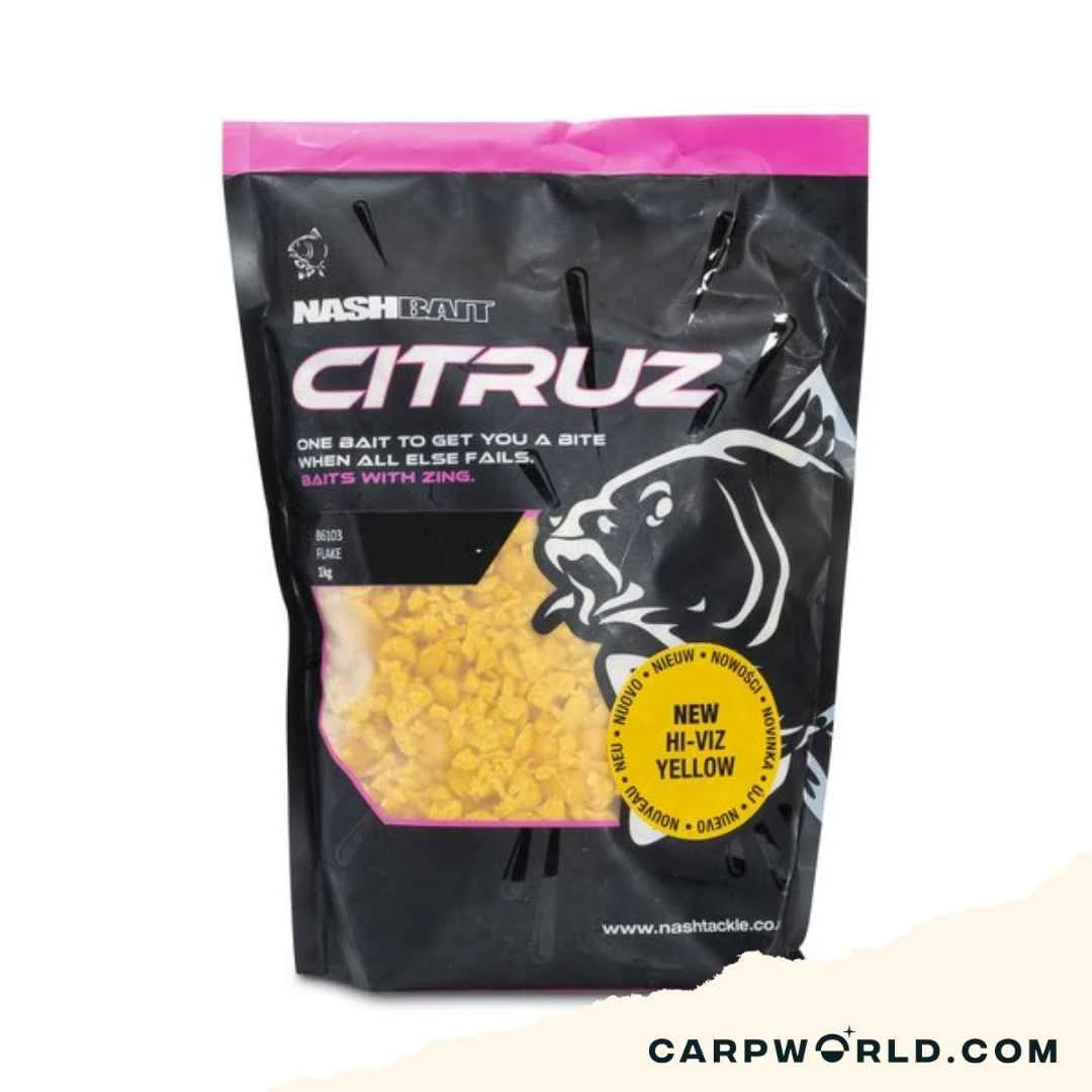 Nash Citruz Flake Yellow 1kg 3 Nash Citruz Flake Yellow 1kg