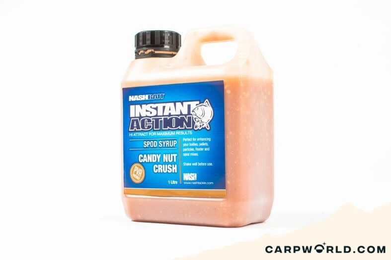Nash Instant Action Candy Nut Crush Spod Syrup 3 Nash Instant Action Candy Nut Crush Spod Syrup