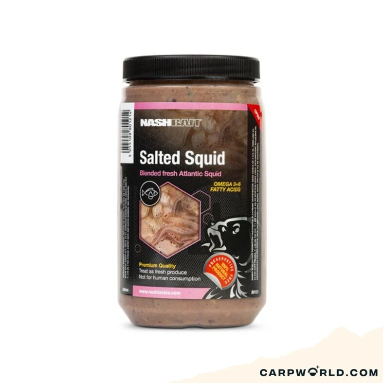Nash Salted Squid 500 Ml 3 Nash Salted Squid 500 Ml