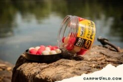 Solar Pink And White 14mm Top Banana Pop Ups