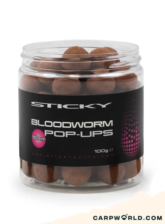 Sticky Baits Bloodworm Pop-Ups 16mm 3 Sticky Baits Bloodworm Pop-Ups 16mm
