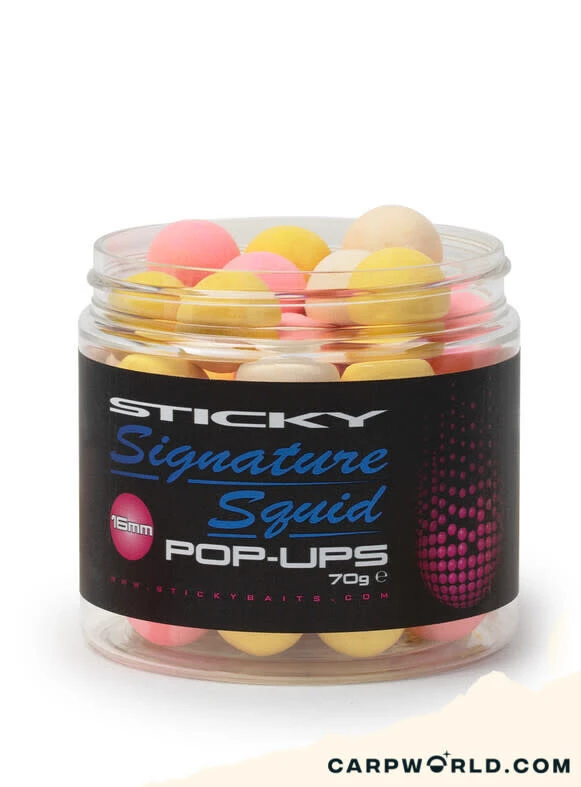 Sticky Baits Signature Squid Pop-Ups 3 Sticky Baits Signature Squid Pop-Ups