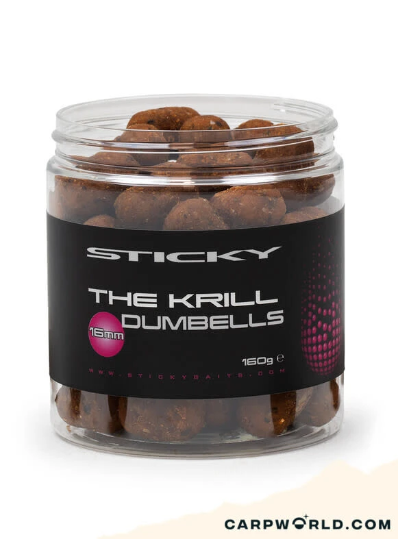 Sticky Baits The Krill Dumbells 16mm 3 Sticky Baits The Krill Dumbells 16mm