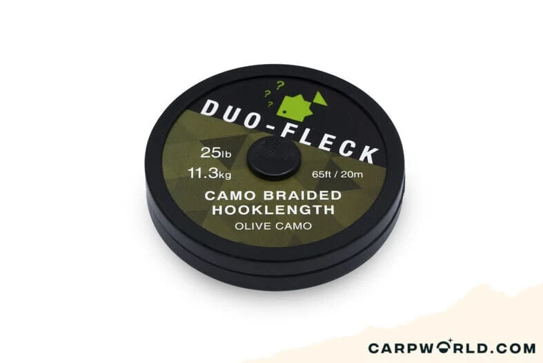 Thinking Anglers Duo-Fleck Camo Braided Hooklength 3 Thinking Anglers Duo-Fleck Camo Braided Hooklength