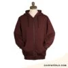 Thinking Anglers Zip Hoody Plum